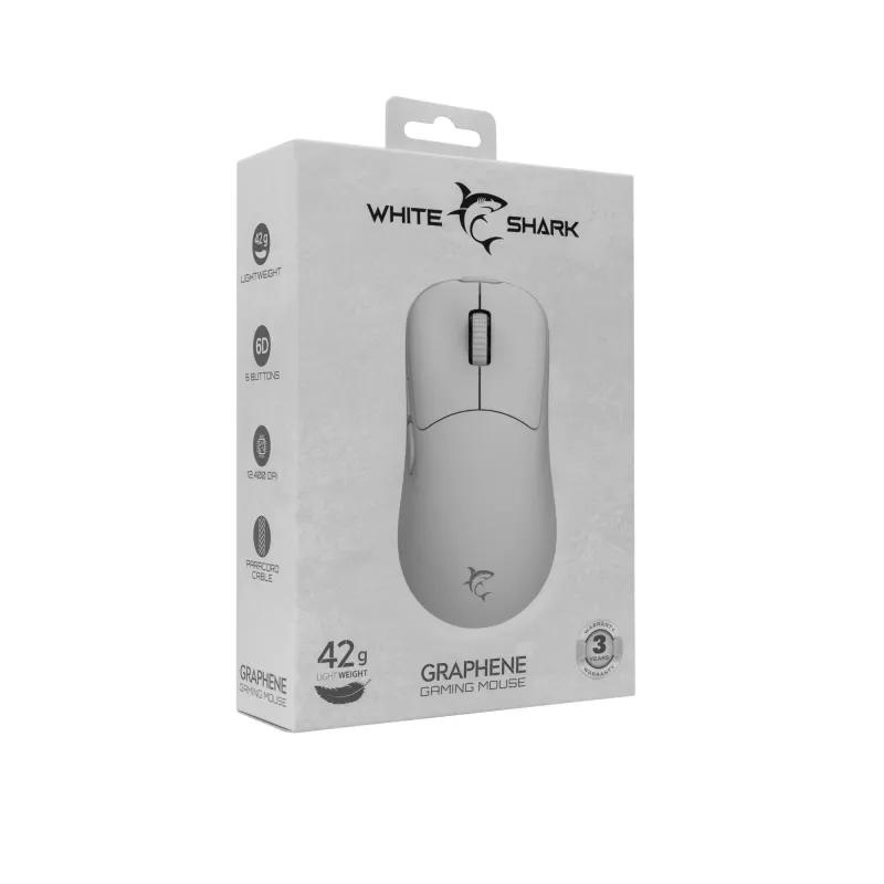 Pelinė White Shark GM-5014 Graphene White USB