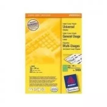 Lipnios etiketės Avery Universal 105x148 mm žalios