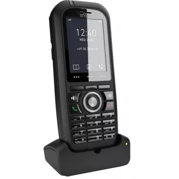 Snom M80 DECT belaidis telefono ragelis su skambučio identifikavimu, juodas