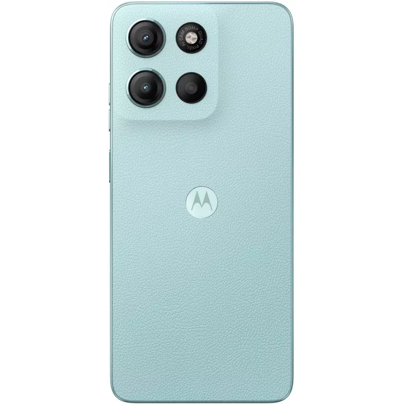 Išmanusis telefonas Motorola Moto g15, 17,1 cm (6,72 colio), Dual SIM, Android 15, 4G, 8 GB, 128 GB, 5200 mAh, mėlynas