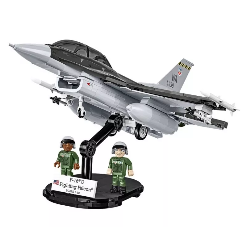 Statybinis rinkinys Cobi F-16D Fighting Falcon, 436 dalių