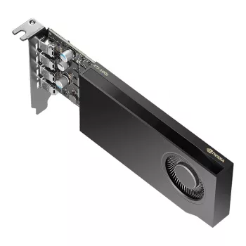 PNY NVIDIA RTX A1000 vaizdo plokštė - 8GB GDDR6 - PCIe 4.0 x8 - Low-Profile - 4x Mini DisplayPort (VCNRTXA1000-PL)