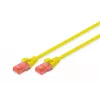 Pataisos laidas Digitus CAT 6 U/UTP LSZH DK-1617-0025/Y