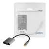 LogiLink CUA0103 USB 3.2 Gen1 Type-C į HDMI-A laidas 0,15 m juodai pilkas