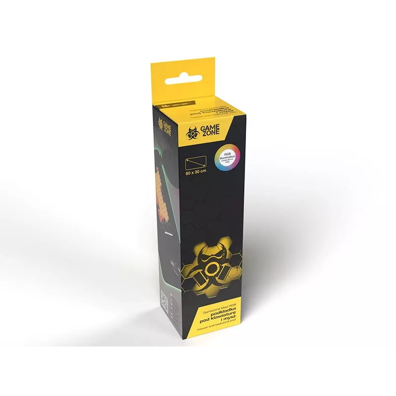 Žaidimų pultas TRACER GameZone Maxi RGB TRAPAD47549 – laidinis valdiklis su RGB apšvietimu ir ergonomišku dizainu