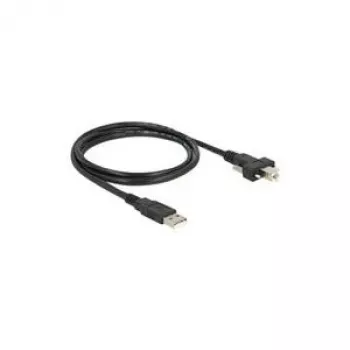 USB kabelis DeLOCK 83594 USB 2.0 1 m USB A USB B juodas