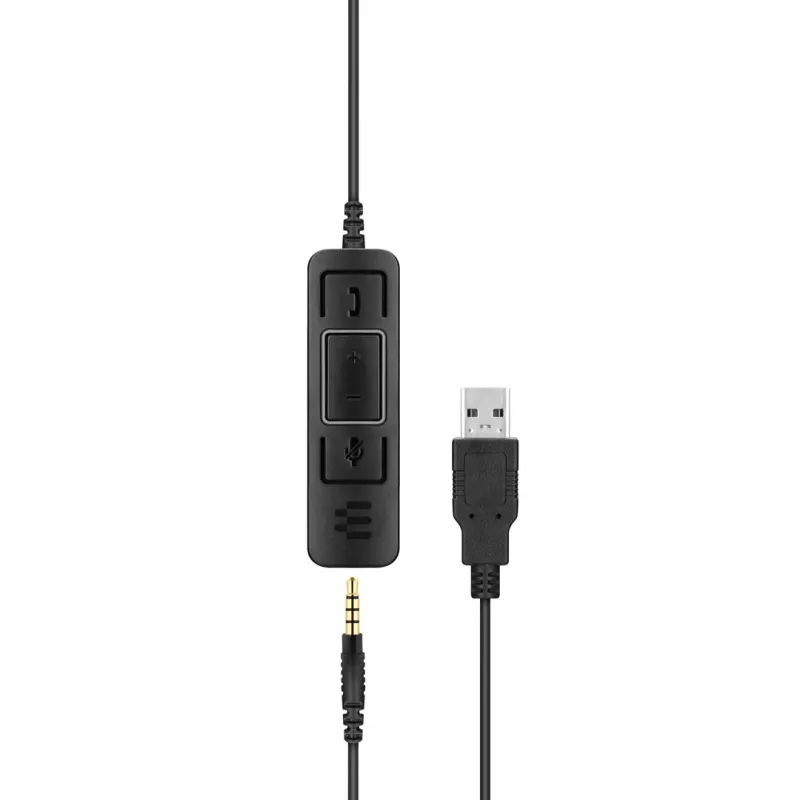 EPOS | SENNHEISER IMPACT SC 75 USB MS ausinės su mikrofonu, laidinės, USB Type-A, juodos