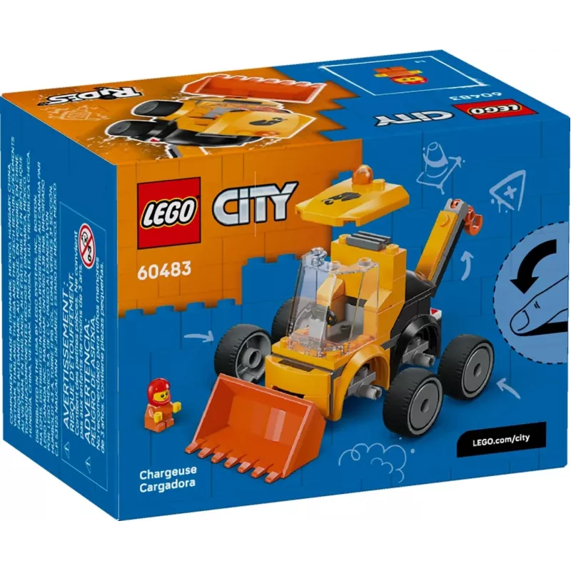 LEGO CITY 60483 Transporto priemonės - Statybinis krautuvas