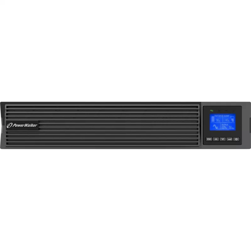 PowerWalker VFI 1500 ICR IoT nepertraukiamo maitinimo šaltinis (UPS) dvigubo keitimo (Online) 1,5 kVA 1500 W 8 AC lizdų