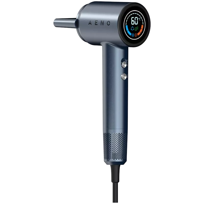 Greitas plaukų džiovintuvas AENO, 220V-240V~50-60Hz, 1500W, jonizatorius, LCD, 6+ režimai, 110000 aps./min., <75dB