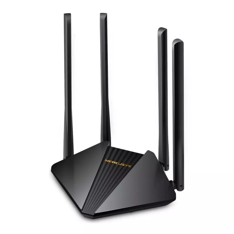 Mercusys MR30G belaidis maršrutizatorius Gigabit Ethernet dviejų juostų (2,4 GHz / 5 GHz) Juodas
