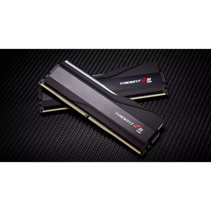 DIMM 128 GB DDR5-6000 (2x 64 GB) Dual-Kit, Arbeitsspeicher schwarz, F5-6000J3444F64GX2-TZ5RK, TZ5 RGB, INTEL XMP