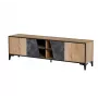 Cama 4D RTV spintelė OVO 180x38xH53 ąžuolas/betonas