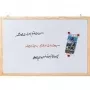 Magnetinė balta lenta Franken CC-MM6080E su mediniu rėmu 800×600 mm