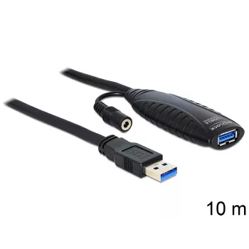 USB kabelis DeLOCK USB 3.0 A (vyriškas) – USB 3.0 A (moteriškas) 10 m