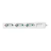 Power Extension LogiLink LPS229 1,5 m 3 AC lizdai vidaus patalpoms balta
