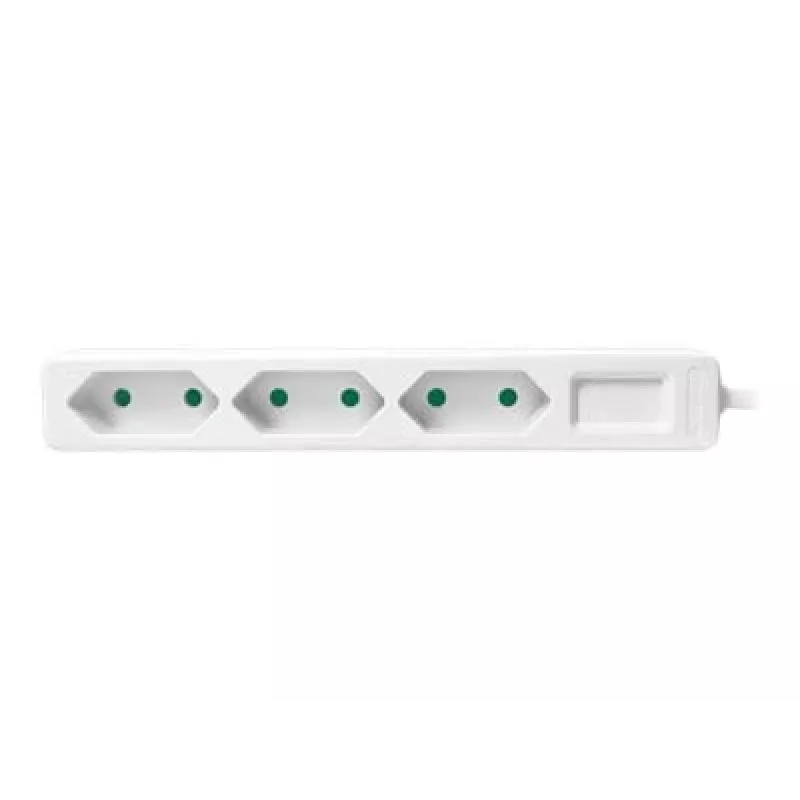 Power Extension LogiLink LPS229 1,5 m 3 AC lizdai vidaus patalpoms balta