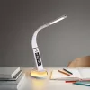 Stalinė lempa Hawk HW-LAMP05 balta LED reguliuojama – kompaktiška LED darbo lempa su reguliuojama rankena