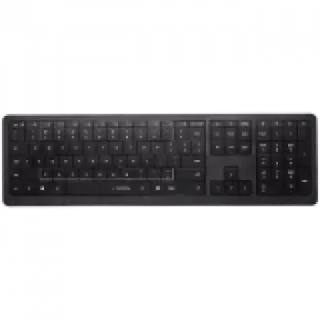 Belaidė klaviatūra CLEVETURA CLVX 1 Touch-On-Keys AI, ANSI US Windows išdėstymas, žirkliniai jungikliai, aliumininis korpusas, interaktyvus RGB