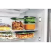 Maisto laikymo indas FoodSaver FFC023X 1,8 L ovalus Tritan, juodas permatomas, su vakuuminiu vožtuvu, tinkamas plauti indaplovėje