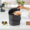 Rotho Albula atliekų rūšiavimo talpa, 6 l, antracito atspalvio