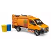 BRUDER MB Sprinter komunalinis šiukšliavežis BR-02682 – mastelio modelis