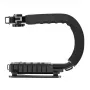 Rankinis kameros stabilizatorius PULUZ PU3005 C formos rankena DSLR ir vaizdo kameroms
