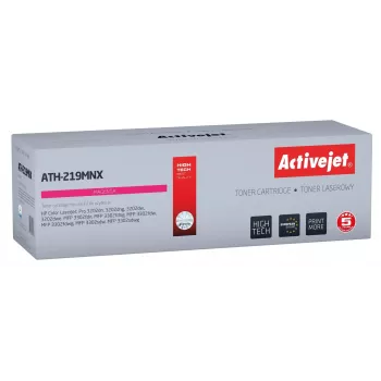 Kasetė su toneriu ActiveJet ATH-219MNX, skirta HP spausdintuvams, rausvai raudona (magenta), 2500 puslapių, suderinama, su lustu