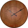 NeXtime klok 3113br medinis apvalus sieninis laikrodis, Ø50 cm, rudas