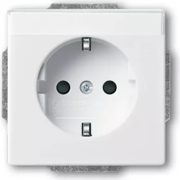 BUSCH JAEGER 2011-0-3727 - Kištukinis lizdas CEE 7/3 - 2P+E - Baltas - 250 V - 16 A - 45 mm