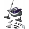 Šlapio ir sauso valymo siurblys Bosch BWD 41740 AquaWash&Clean — 1700 W, 5 L talpa, EPA filtras, teleskopinis vamzdis, 9 m spindulys, violetinė