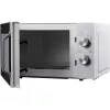 Mikrobangų krosnelė Sharp R204WA, sidabrinė/balta, 20 L, 800 W