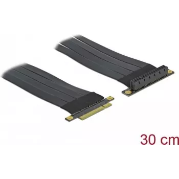 DeLOCK 85766 Riser Card PCI Express x8 su 30 cm lanksčiu kabeliu