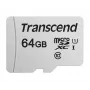 Flash atminties kortelė Transcend 64GB MicroSDXC SDHC 300S