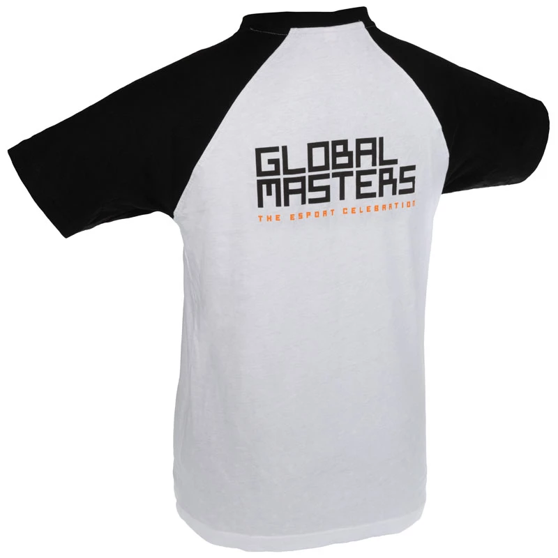 Global Masters marškinėliai GM Logo - Balti (M)