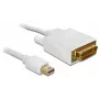 DeLOCK - DisplayPort kabelis - Mini DisplayPort (vyriškas) - DVI-D (vyriškas) - 2,0 m (DisplayPort 1.1a) - skirtas Apple MacBook, MacBook Air, MacBook Pro (82918)