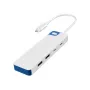 USB-C šakotuvas HYPER HyperDrive Flex HD5200BUGL — 4 prievadai, mėlynas