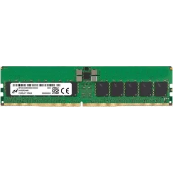 Serverio atminties modulis | MICRON | DDR5 | 32 GB | Registruotas (buferizuotas) | 6400 MHz | CL 52 | 288 kontaktų DIMM | ECC Taip | MTC20F2085S1RC64BR