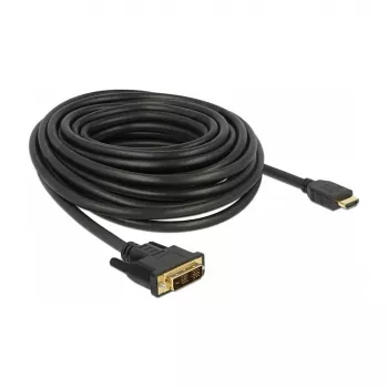 Vaizdo kabelio adapteris DeLOCK 85587 10 m HDMI A tipo DVI-D juodas