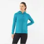 Viking Jukon Lady S moteriškas vidurinis sluoksnis gobtuvu, žolės žalia, Polartec, dydis S