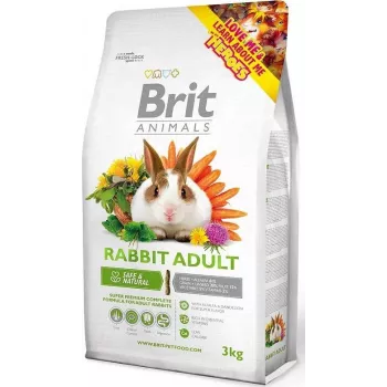 Brit Adult Complete sausas ėdalas suaugusiems triušiams 3 kg