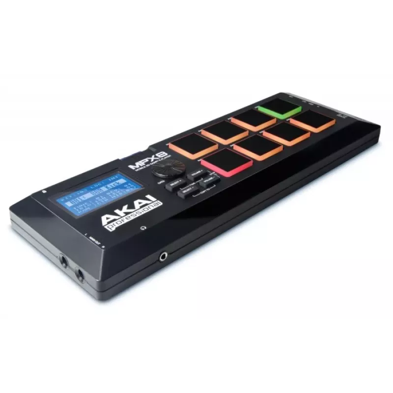Akai MPX8 MPX8 pavyzdžių grotuvas ir pad valdiklis, juodas