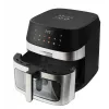 Karšto oro gruzdintuvė ESPERANZA EKA005, 8 L, 1600 W, liečiamas valdymas, 10 programų, nerūdijantis plienas, juoda