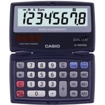Skaičiuotuvas Casio SL-100VERA lengvas 55 g