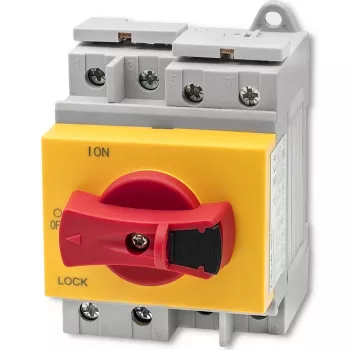 Qoltec 52611 nuolatinės srovės izoliatorius su užrakinimo funkcija | Pagrindinis jungiklis | 1200V | 32A | 8kV | 4P