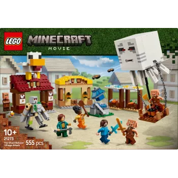 LEGO MINECRAFT 21273 Ghast balionų kaimo ataka