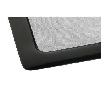 Dulkių filtras DEMCiflex DF0002 80 mm ventiliatoriui, juodas, 105,3 × 105,3 mm