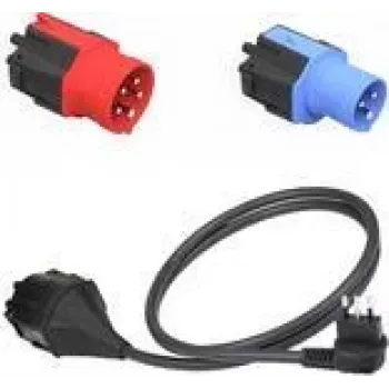 Kištukinių adapterių rinkinys NRGkick Smart Attachment Set Standard Black Blue Red