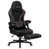 Žaidimų kėdė Huzaro Force 4.6 – audeklinė sėdynė, ergonomiška, reguliuojamas aukštis ir atlošas, juosmens atrama, 130 kg