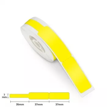 Termoetiketės NIIMBOT RXL12.5109-65Y 62 mm × 30 mm ritinys